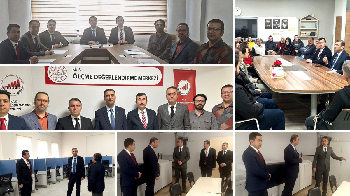 mebodsgm's tweet photo. GENEL MÜDÜRÜMÜZ SAYIN ERDAL KILINÇ KİLİS İLİNE ÇALIŞMA ZİYARETİ GERÇEKLEŞTİRDİ

Bakanlığımız il ziyaretleri programı kapsamında, Ölçme, Değerlendirme ve Sınav Hizmetleri Genel Müdürümüz Sayın Dr. Erdal KILINÇ tarafından Kilis iline çalışma ziyareti gerçekleştirildi. 

☑️ Kilis Valisi Sayın Ömer Kalaylı ziyareti,
☑️ Süleyman Demirel Ortaokulu öğretmenler odası buluşması,
☑️ İl milli eğitim müdürlüğü yöneticilerinin katılımıyla ölçme, değerlendirme ve sınav uygulamaları değerlendirme toplantısı,
☑️ Bölge Sınav Yürütme Kurulu Toplantısı,
☑️ Hafız Abdurrahman Sinanoğlu Ortaokulu ramazan etkinlikleri programı ve öğretmenler odası buluşması,
☑️ Hatice ve Mehmet Döğme İlkokulunu etkinlikleri ve öğretmenler odası buluşması, 
☑️ e-Sınav Merkezi incelemesi, 
☑️ Ölçme Değerlendirme Merkezi ziyareti ve değerlendirme toplantısı programlarını gerçekleştirdi. 

@tcmeb 
@Yusuf__Tekin