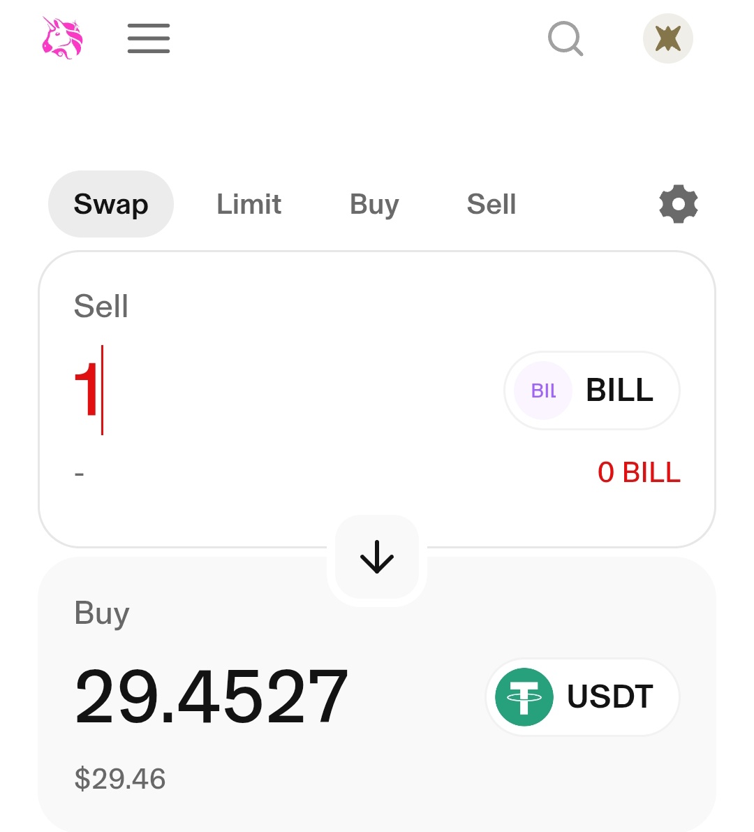 🚨BREAKING News <a href="/billions_ntwk/">Billions</a> Farming Airdrop User 🪂

➡️ Today I checked the <a href="/billions_ntwk/">Billions</a> ($BILL) contract on <a href="/Uniswap/">Uniswap Labs 🦄</a> and the price caught my attention.

1 $BILL = $29.4

➡️ Something interesting is building around this project. The momentum and community support are growing