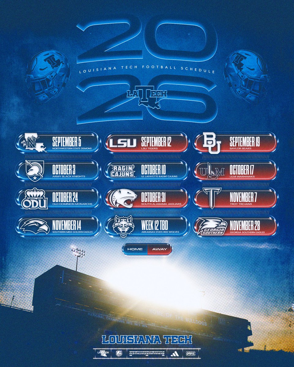 LA Tech Football 🏈 tweet media