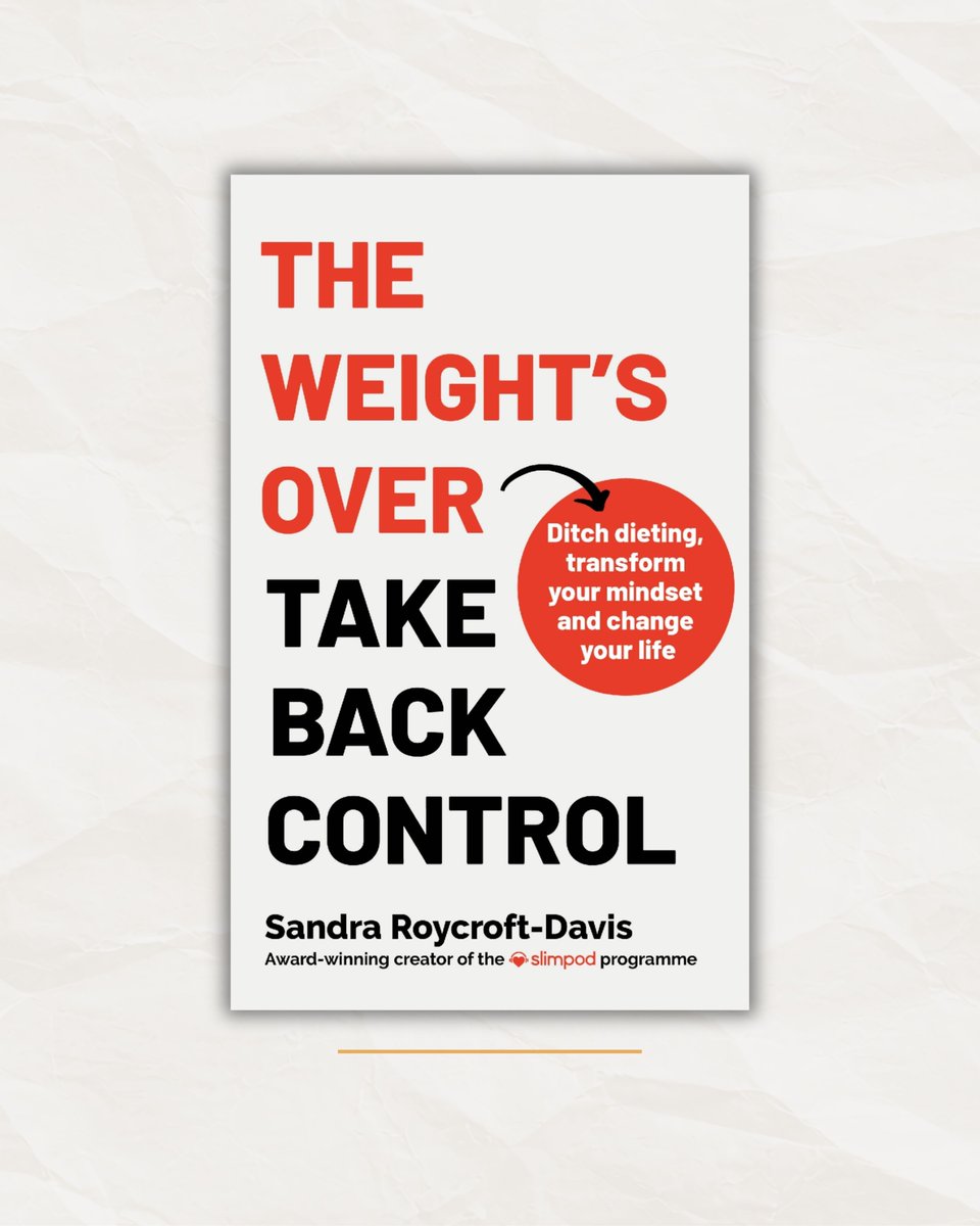 I can’t quite believe it’s been a year since The Weight’s Over was released. Sunday Times Bestseller, 200+ reviews, and No.1 on Amazon Diet Books—with a book that’s not about diets!  Celebrate with me 🎉 [theweightsover.com