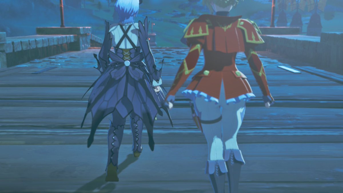 いや〜このゲームシリアスなシーンなのに油断してるとエレーヌさんのお尻が飛び込んでくるのでいけない… 