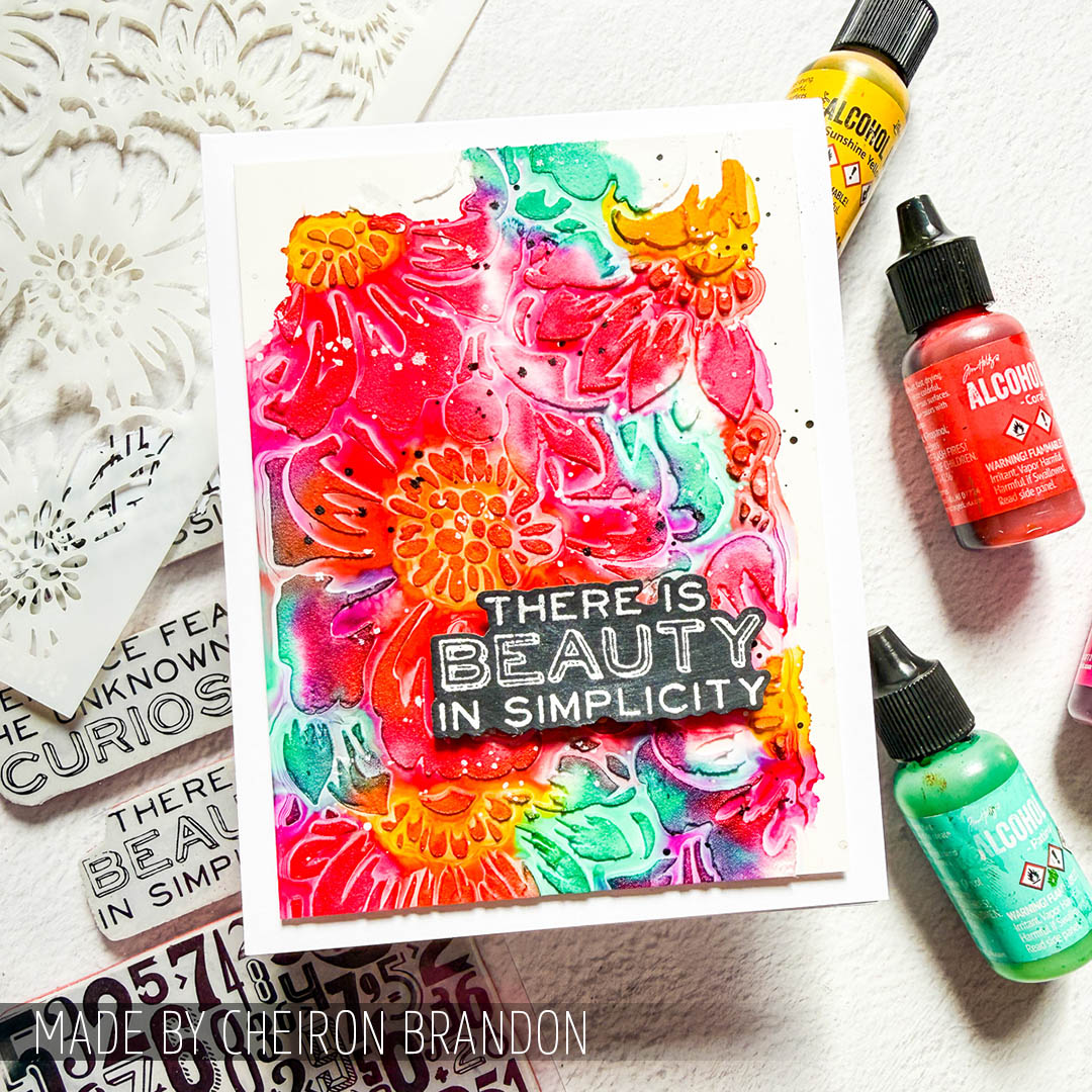 stampers_anon's tweet photo. Vibrant blooms + bold color bursts πΈβ¨ This eye-catching sample by @cheiron is full of texture and joyful energy π Created with #timholtz THS143 Bouquet + sentiment from #timholtzstamps CMS213 and colored using Alcohol Inks!
#stampersanonymous #SACurations #handmadecards https://t.co/dKSfdfwgyH