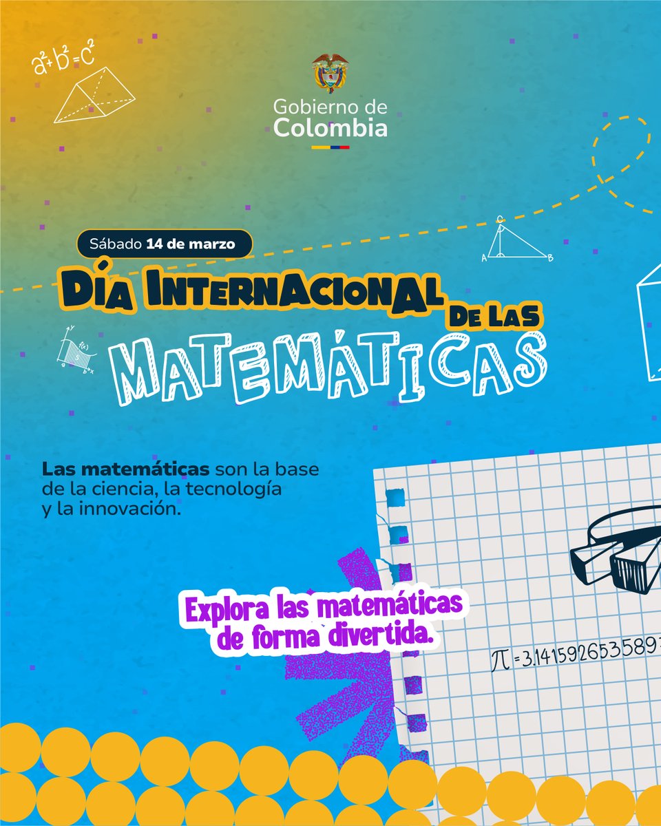 CompuParaEducar's tweet image. El Día Internacional de las #Matemáticas es la oportunidad para explorar nuevas formas de aprender.

En los contenidos de @CompuparaEducar encontrarás herramientas como GeoGebra, PhET Interactiv, Scratch y Microsoft MakeCode para fortalecer la lógica matemática y la programación.