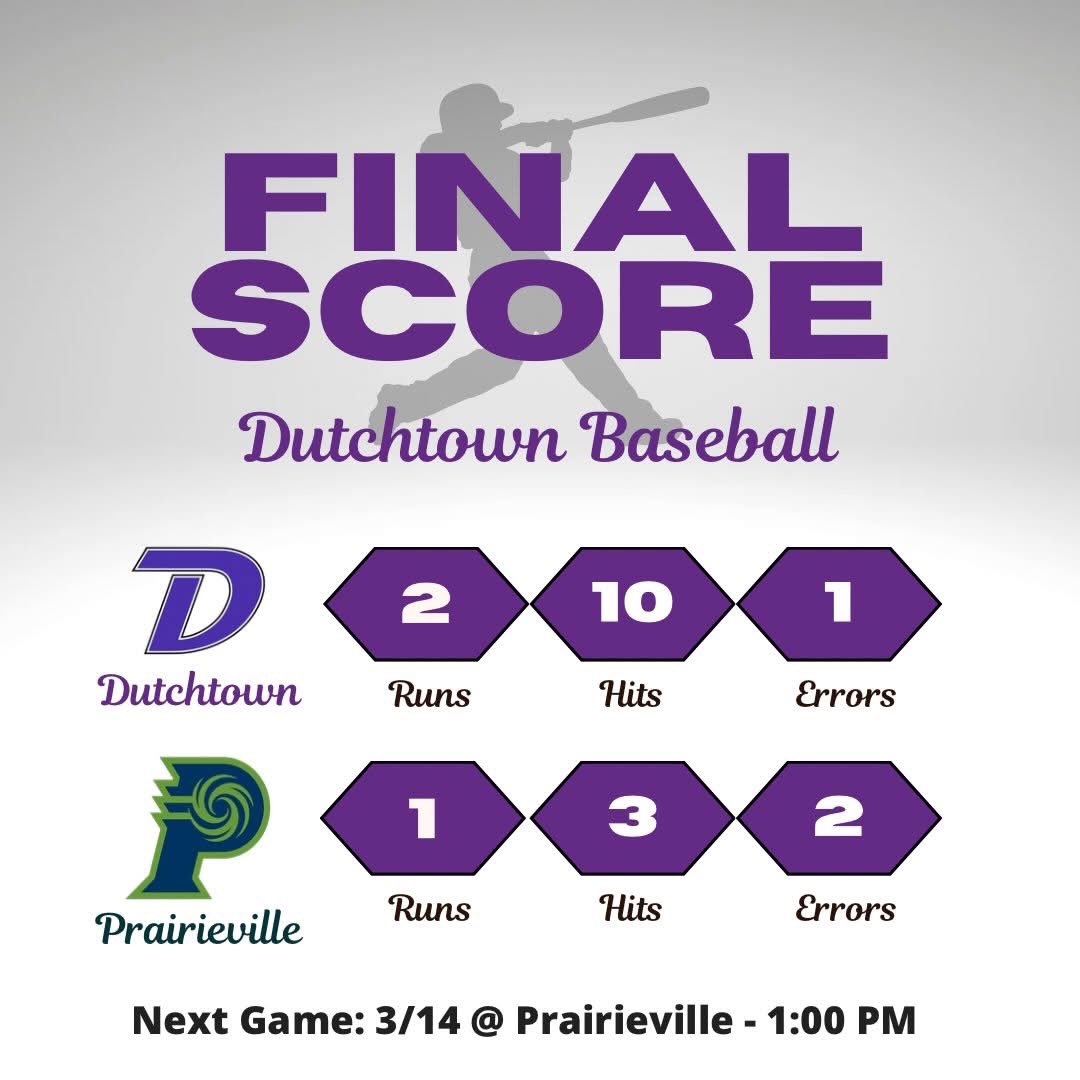 Dutchtown Baseball tweet media