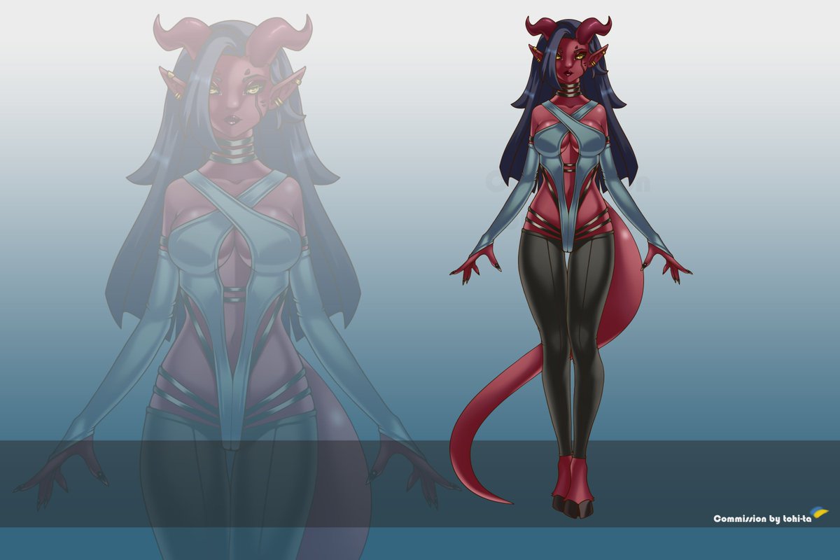 tohi-ta 💙💛/ Adoptable OCs sale tweet media