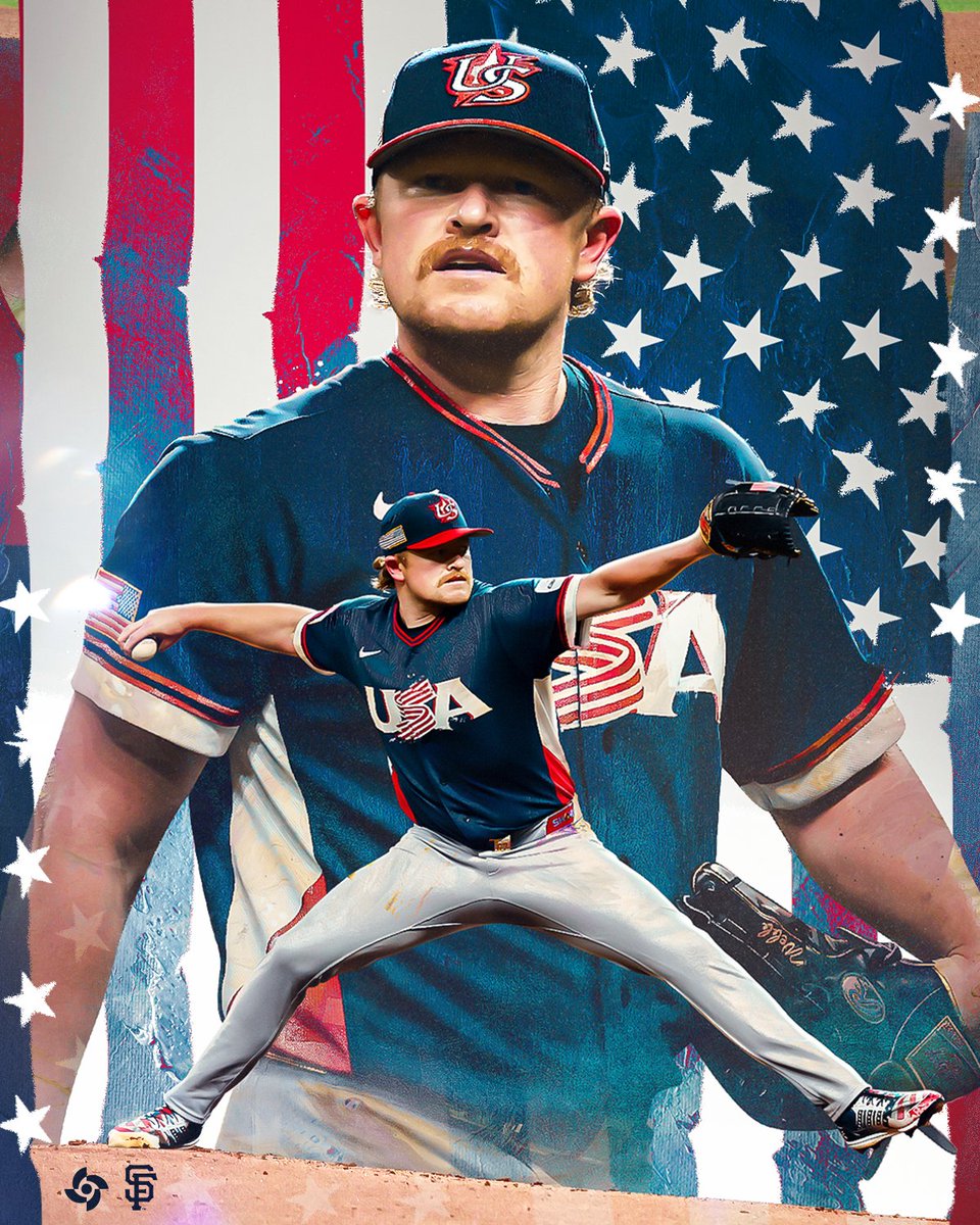 Team USA starter for the WBC Quarterfinals: Logan Webb 🇺🇸