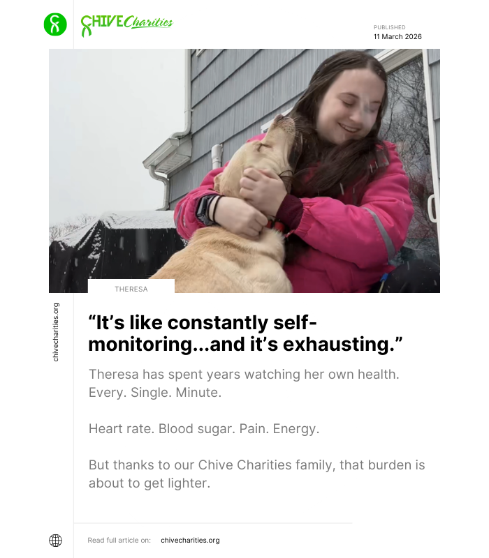 Chive Charities tweet media