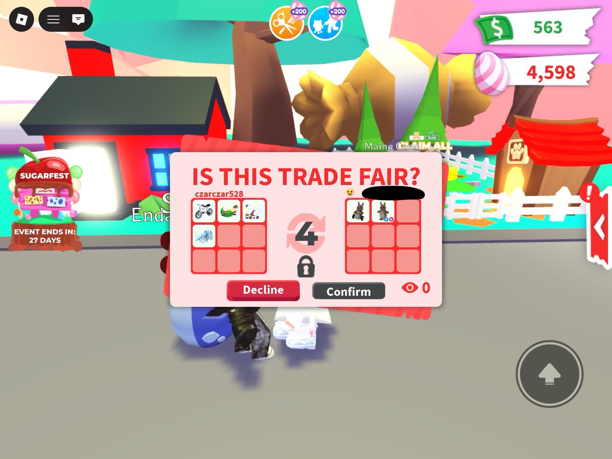 Garlicbreeeadd's tweet photo. @miistoblog is super trusted !! I went first with rhd / royale high dims for an fr kangaroo <3 thank u sosoo much againn 🫶 https://t.co/xphgQXWipQ