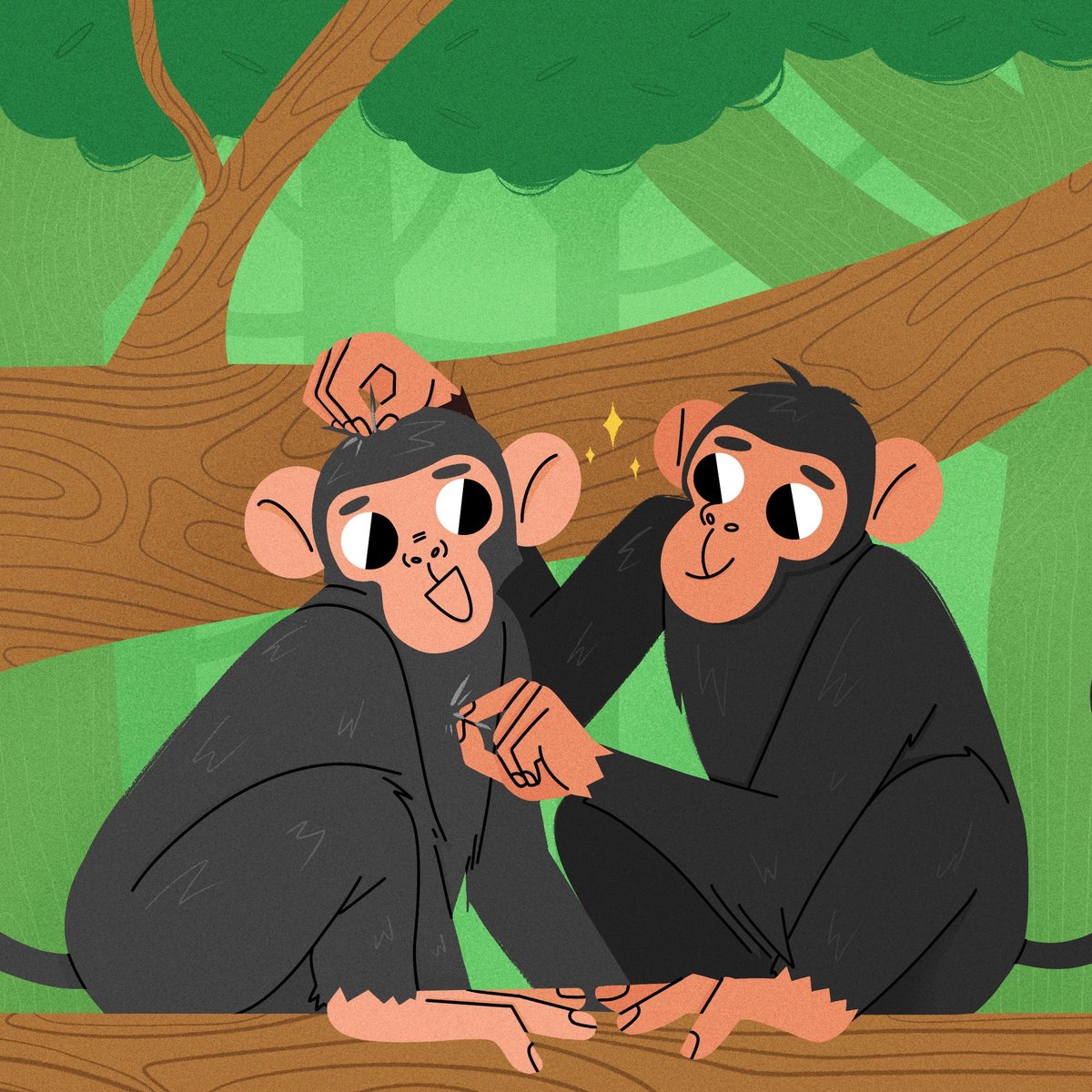 FrontYoungMinds's tweet image. #Primates (monkeys and apes) are closest to humans in the animal kingdom, and face similar challenges in #makingfriends. 
Discover how they use #communication to connect with and understand others, and what skills we can use to help us make #friends too!
fro.ntiers.in/MakingFriends