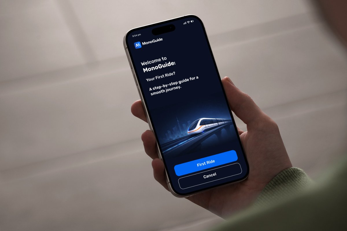 RahmaHatem77's tweet photo. اليوم السابع من تحدي Nexera UX Challenge
أي وسيلة مواصلات جديدة بتظهر، أول مشكلة بتقابل الناس مش التكنولوجيا نفسها المشكلة إنهم مش عارفين يبدأوا منين
في حالة مونوريل القاهرة، ناس كتير ممكن تسأل:
هدفع فين؟
هطلع أنهي رصيف؟
وأعدّي البوابة إزاي؟
عشان كده صممت تطبيق MonoGuide ⬇️ https://t.co/ncBjx54yGi