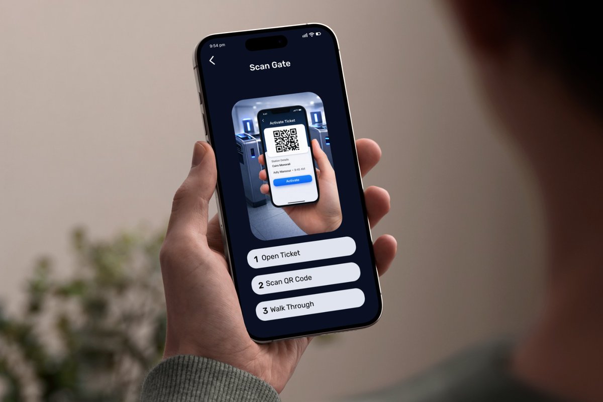 RahmaHatem77's tweet photo. اليوم السابع من تحدي Nexera UX Challenge
أي وسيلة مواصلات جديدة بتظهر، أول مشكلة بتقابل الناس مش التكنولوجيا نفسها المشكلة إنهم مش عارفين يبدأوا منين
في حالة مونوريل القاهرة، ناس كتير ممكن تسأل:
هدفع فين؟
هطلع أنهي رصيف؟
وأعدّي البوابة إزاي؟
عشان كده صممت تطبيق MonoGuide ⬇️ https://t.co/ncBjx54yGi
