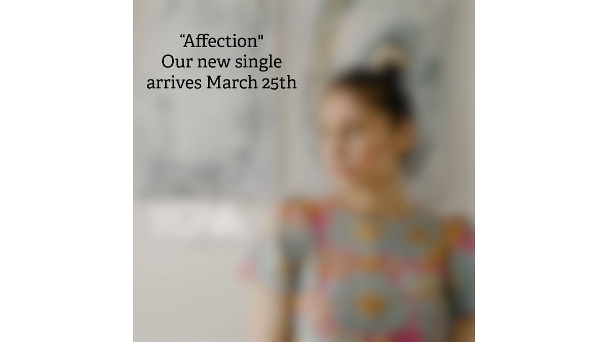 jovaradevska's tweet image. "Affection"  
My new single with @yova_music arrives on March 25th.  Pre-save link: lnk.to/AffectionYOVA

#yovamusic #newsinglealert #newmusic #comingsoon #vocals