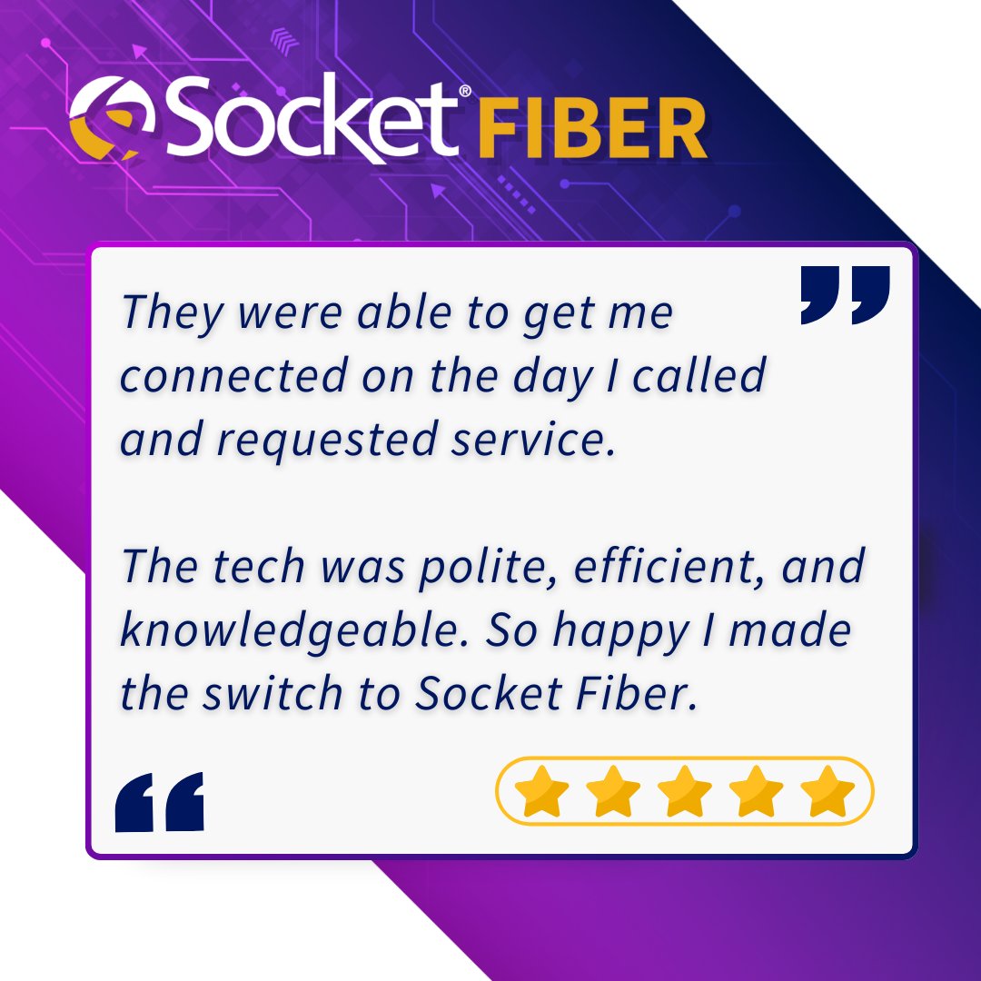 Socket Fiber tweet media