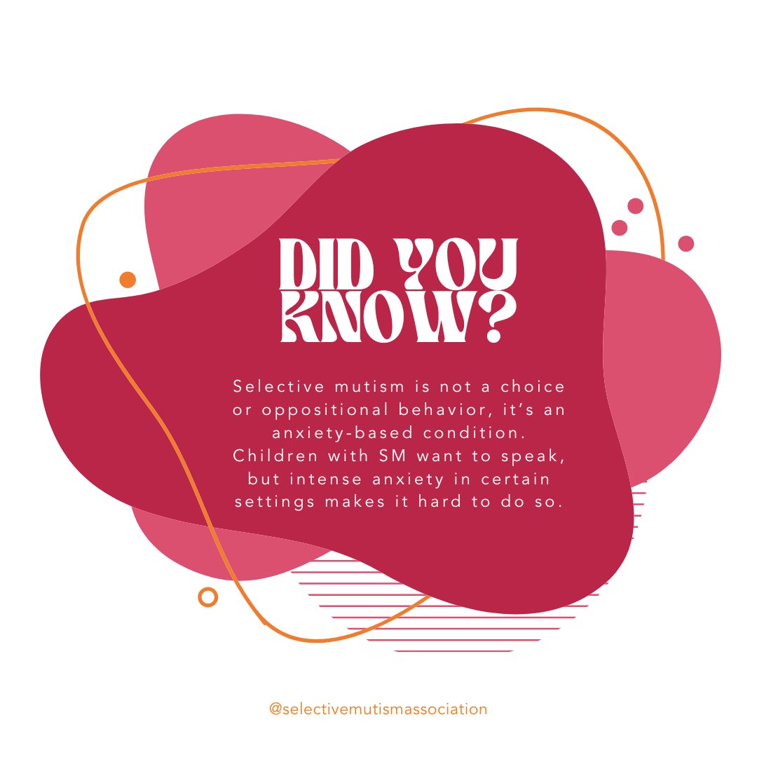 Selective Mutism Association tweet media