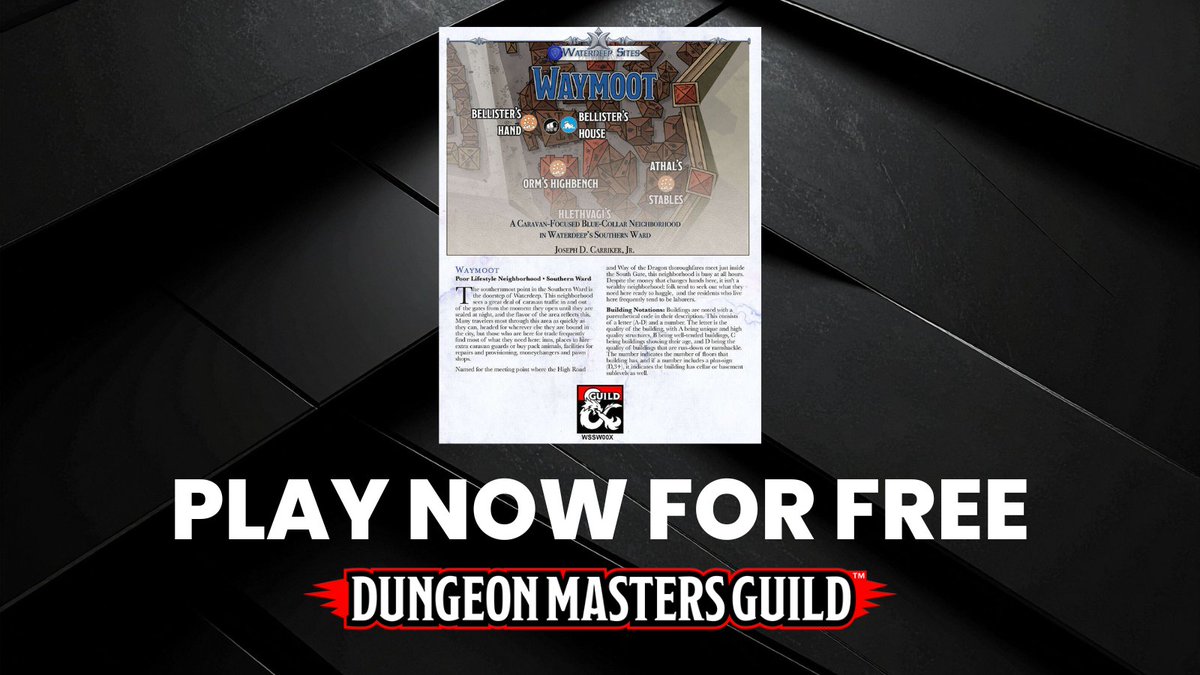 Dungeon Masters Guild tweet media