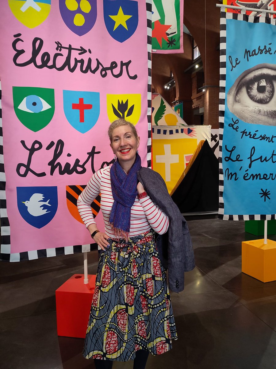 fashionnatascha's tweet photo. ❤️🤍💙 #FashionFriday #jcdecastelbajac edition 💙🤍❤️
Fabulousl ✨ @jcdecastelbajac
exhibition @lesabattoirs
Wearing waxprint skirt artisanmade linen blazer, organic cotton tee BCorp @BonoboJeans upcycled sari @oxfam
@craieateur #lesabattoirs #Toulouse https://t.co/lMWbU7JPZP