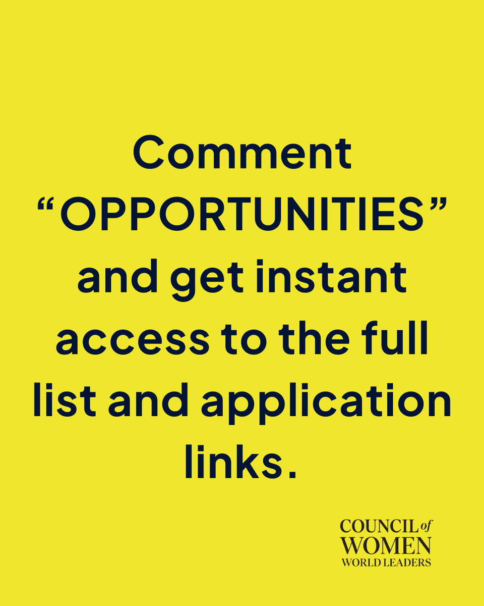 Council of Women World Leaders tweet media