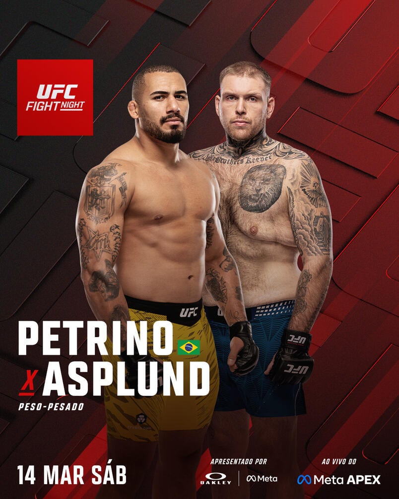 MentalityOFF's tweet image. Petrino vs Asplund
🚨 Rumeur de blessure pour Vitor Petrino ! Face au volume monstrueux d'Asplund, est-ce le plus gros UPSET de la carte à tenter ? 🤯

youtube.com/shorts/3IQtXzJ…

#Ufc #MMA