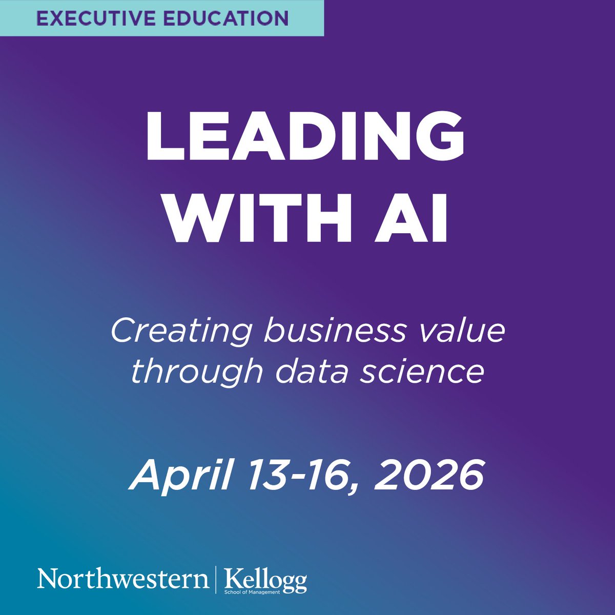 Kellogg Executive Education tweet media