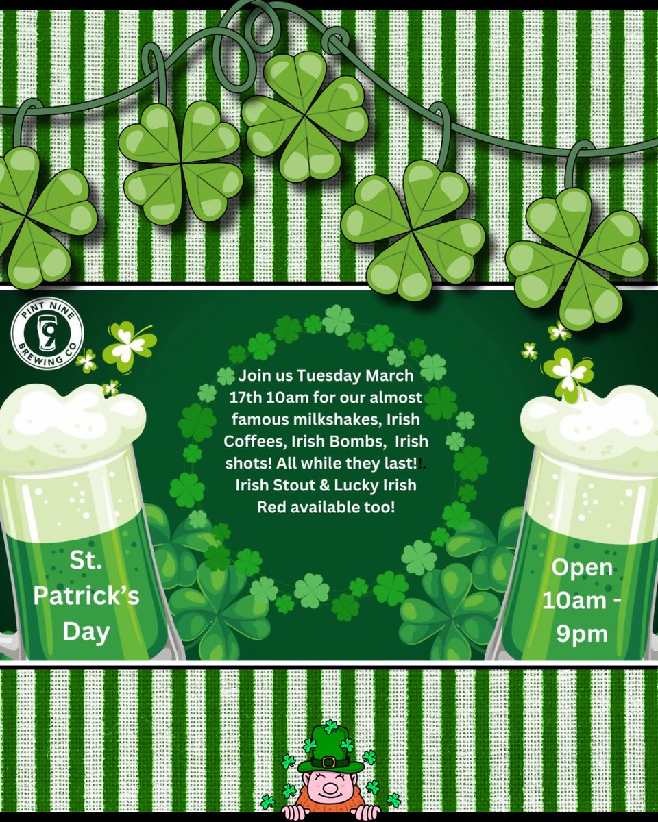 Pint Nine Brewing Co tweet media