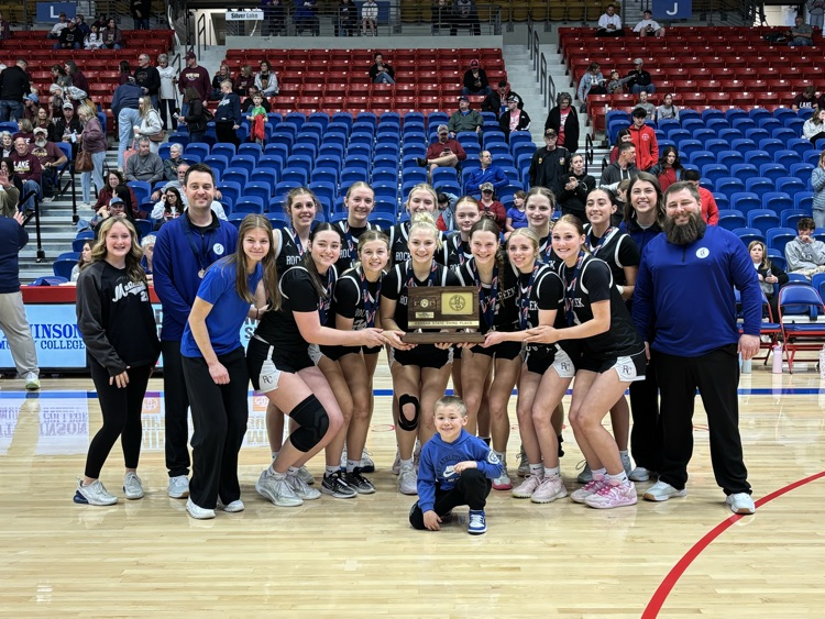 RockCreekHS's tweet photo. Congratulations to our Rock Creek Lady Mustangs again for their 3rd place State Finish! https://t.co/TTXtOU6ark