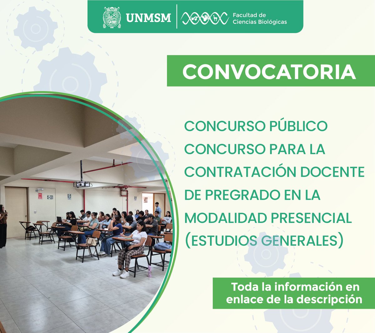 Ciencias Biológicas - UNMSM tweet media