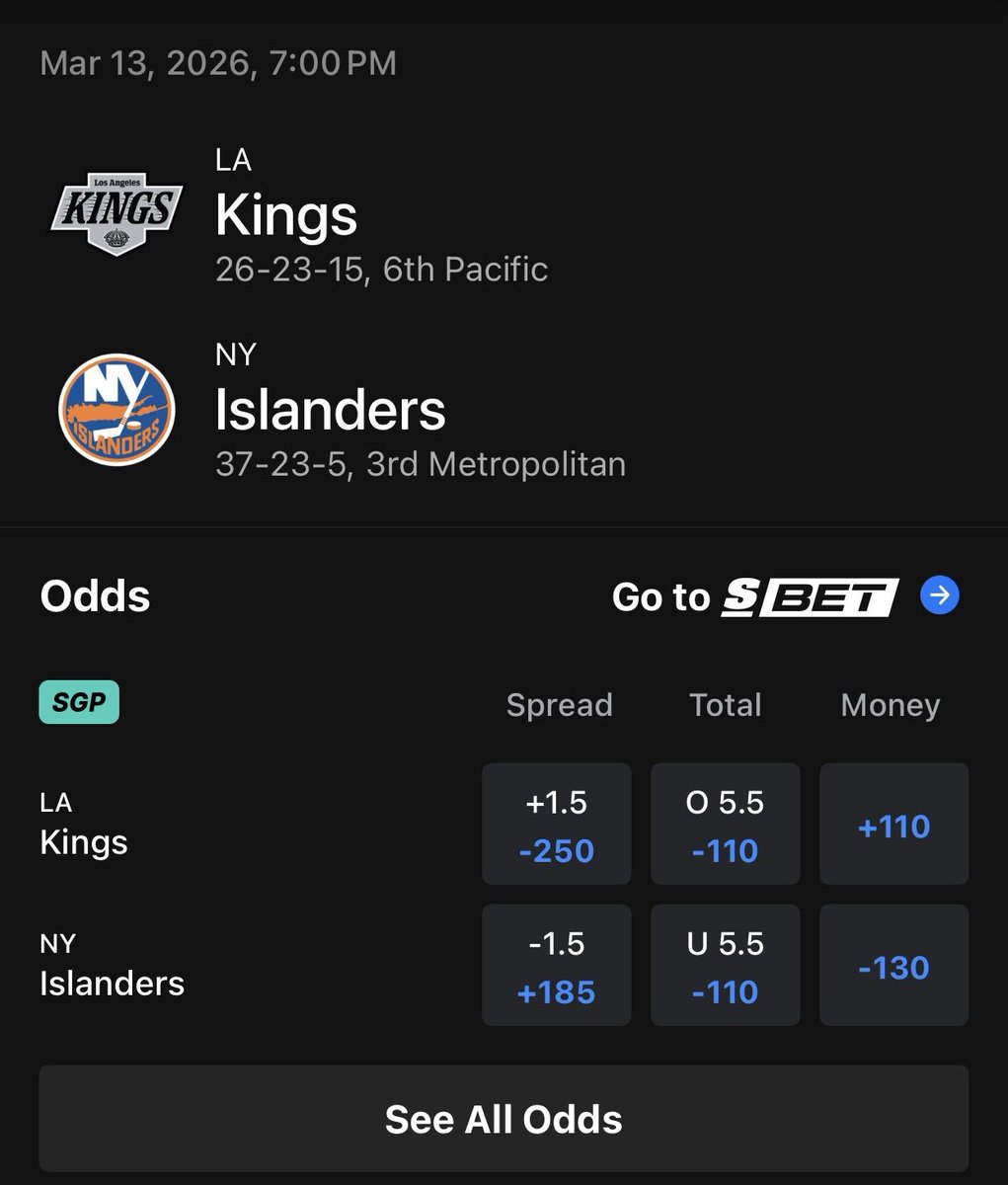 Your NHL GOAT has spoken…

NHL Max Plays Posted!

Sending to you: Like +RT + Reply