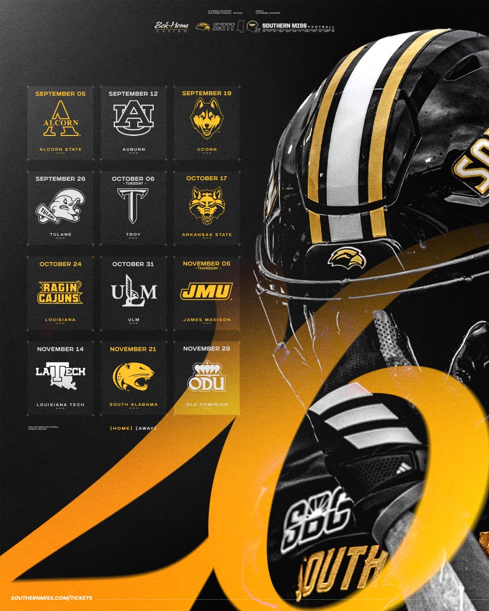 Southern Miss Football tweet media