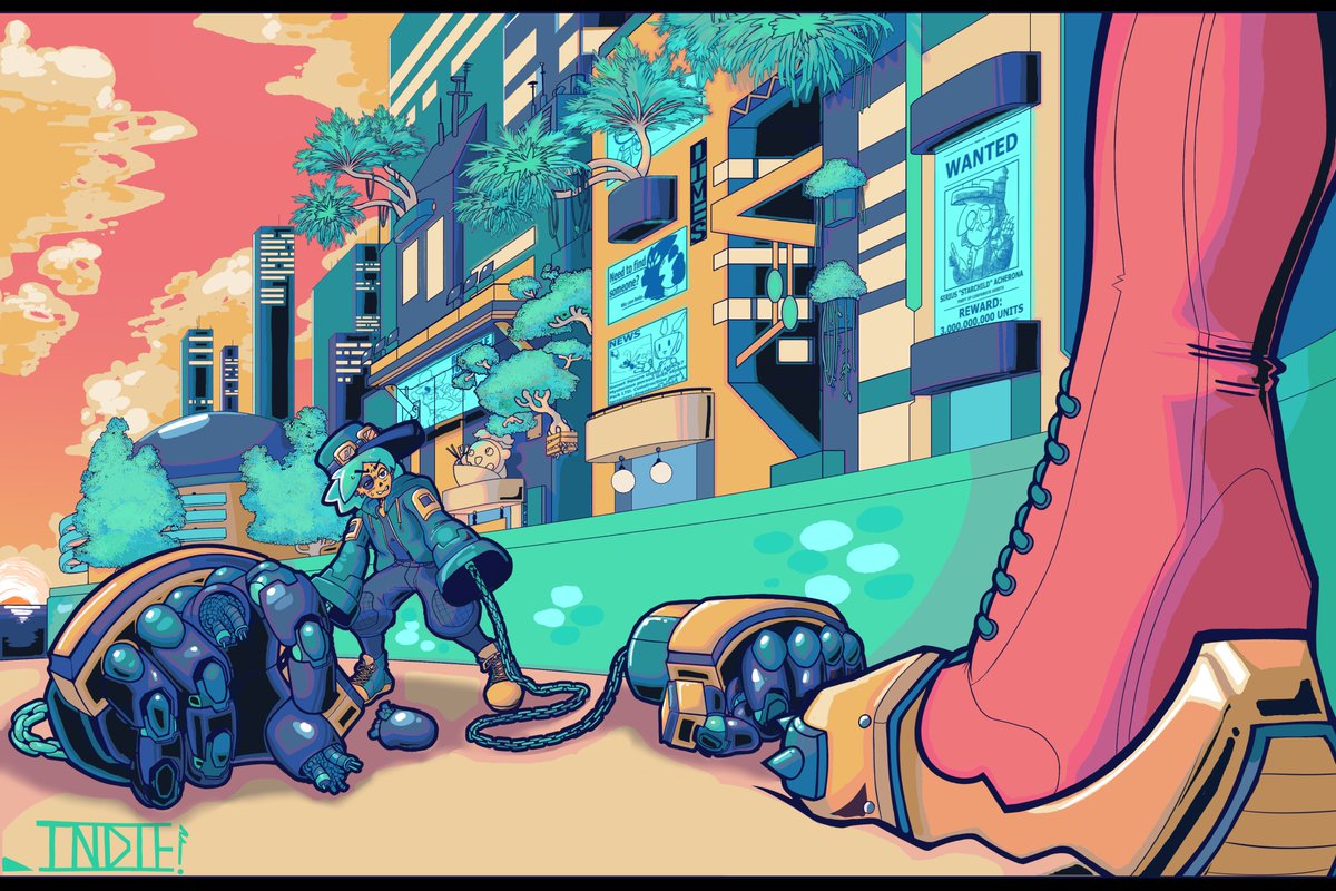_CeruleanSunset's tweet photo. Clash https://t.co/kVggovFzod