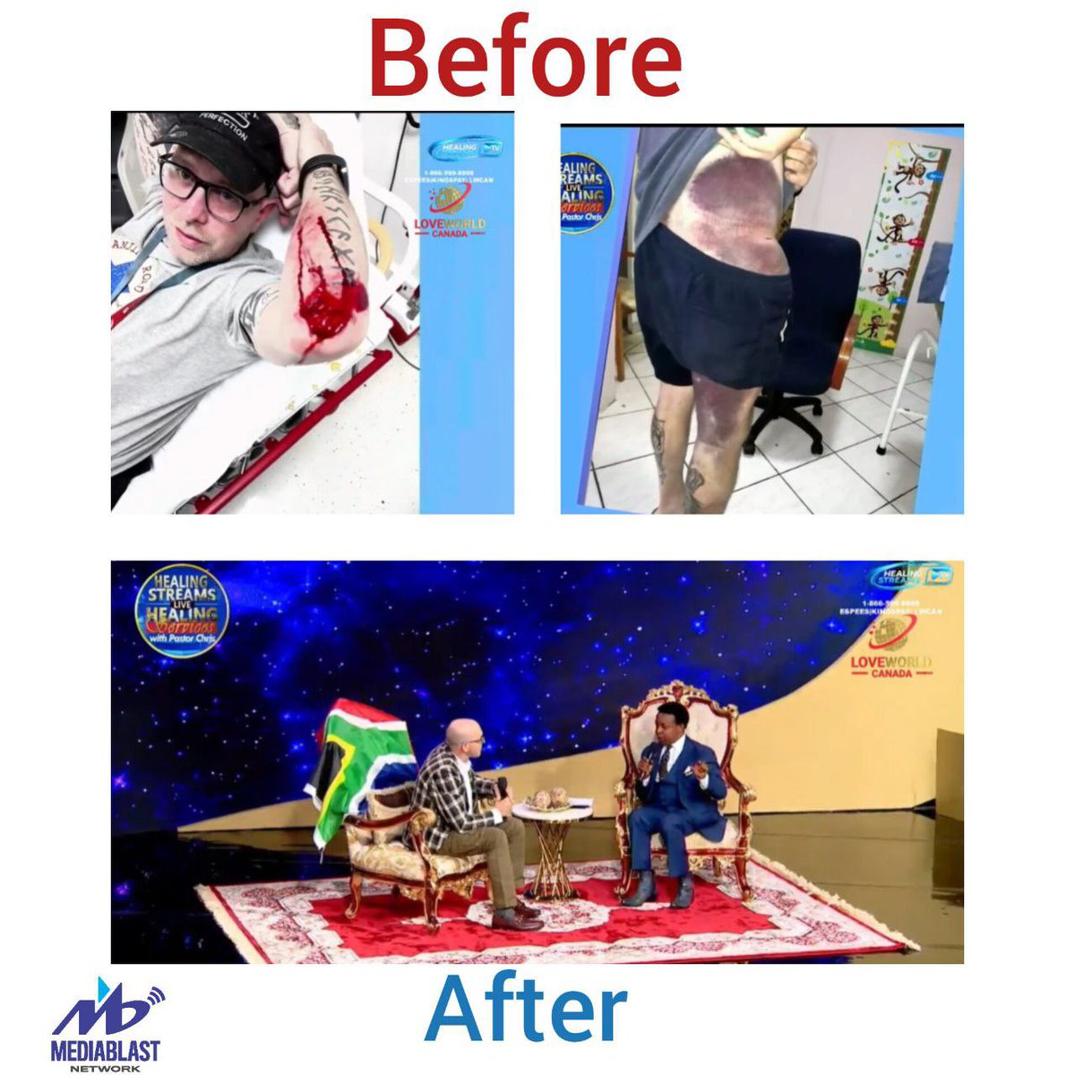 Heart conditions and other multiple diseases bow to the name of Jesus ! Roberto is freeee!!!!🔥

You too can be made whole. Connect to the Healing Streams now!👉 herald.healingstreams.tv/8AA7MEDIA

📍 myvpr.org/watch.php?stre…

⏰ Time: 2 PM (GMT+1) daily

👍 Like | 💬 Comment | 🔁 Share