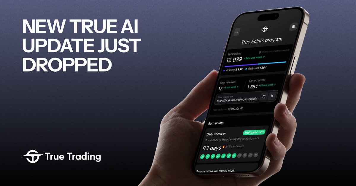 TrueAI | Trading Co-pilot tweet media