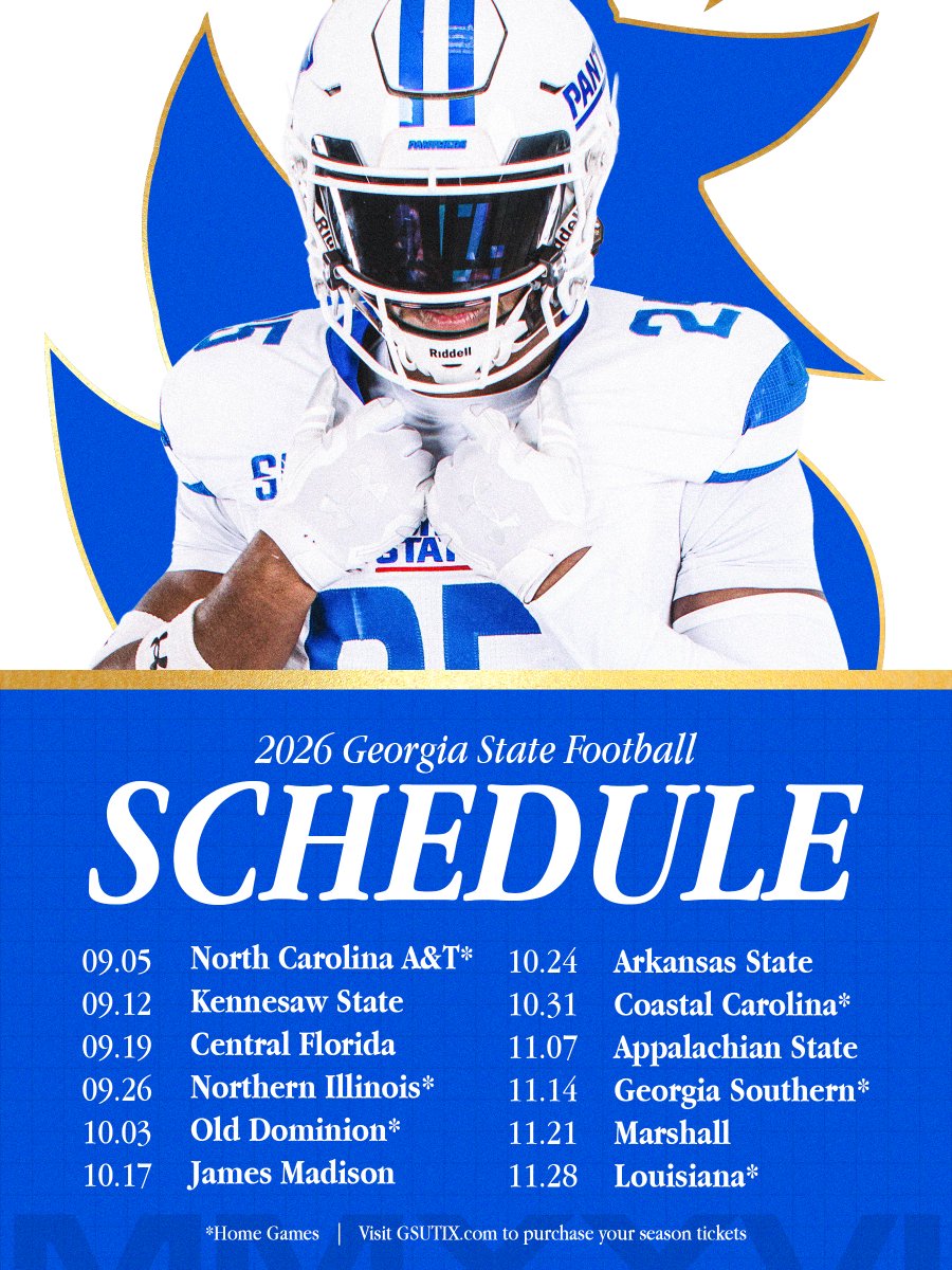 GSU Football tweet media