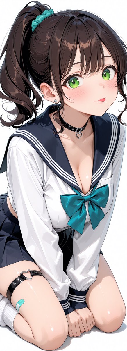 おはよー☀️

おめかししちゃった♡
これで苦手な授業もがんばれそ〜

今日のすい、どうかな？