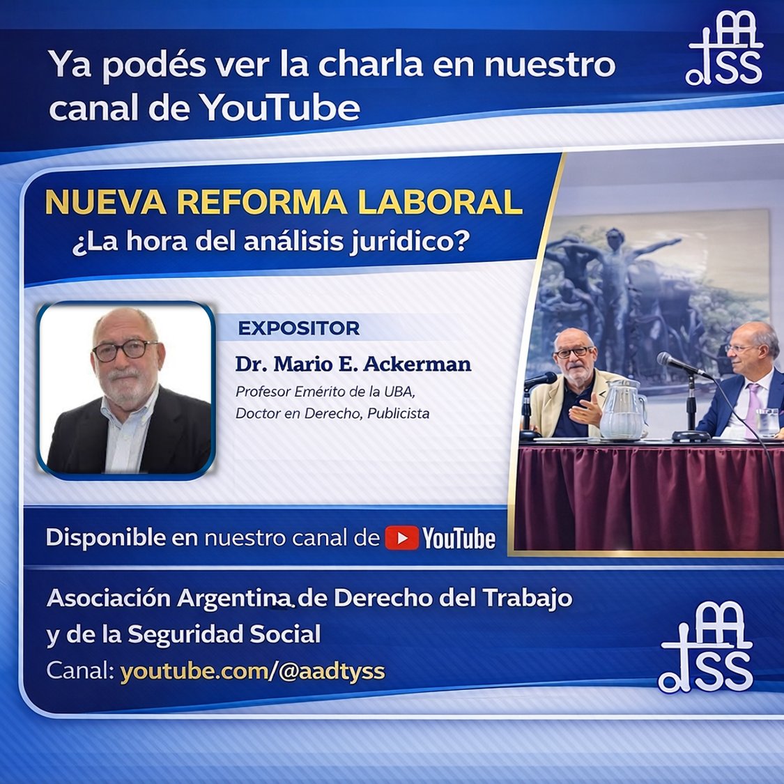Asoc.Arg.Dcho.Trab. tweet media