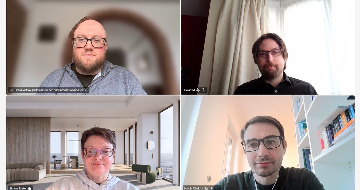 trust_ir's tweet photo. We had a great discussion this month on publishing in the context of REF, exploring the opportunities and challenges for trust researchers in IR at this time. 

We also continued our conversation about developing grant bids, both small and large, individually and collectively. https://t.co/GgLa6f7zMk