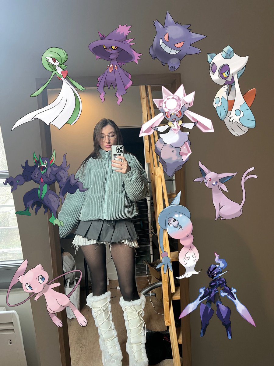 frisqe's tweet image. me and my 10 favorite pokemons to get to know me :3