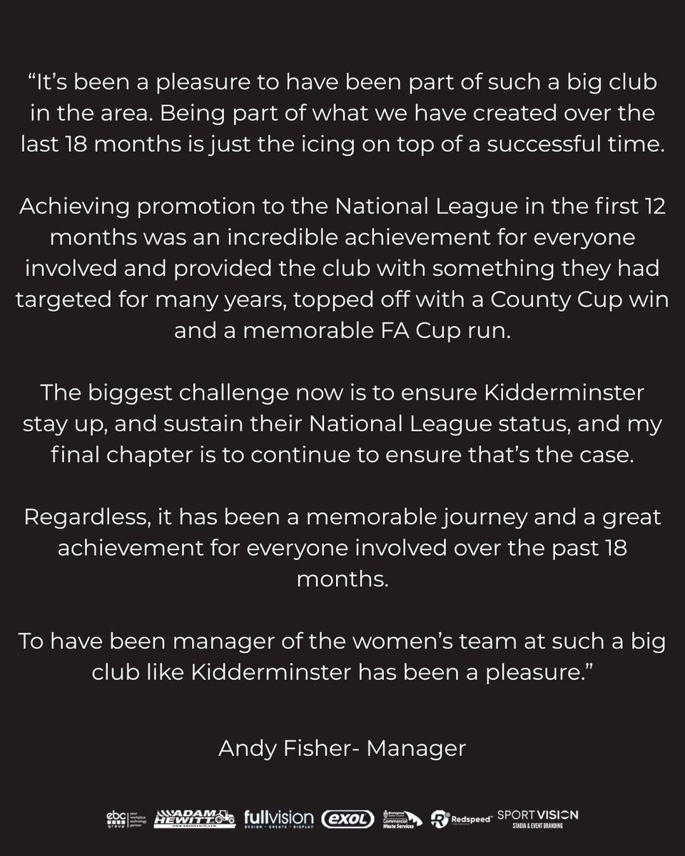 Kidderminster Harriers Women tweet media