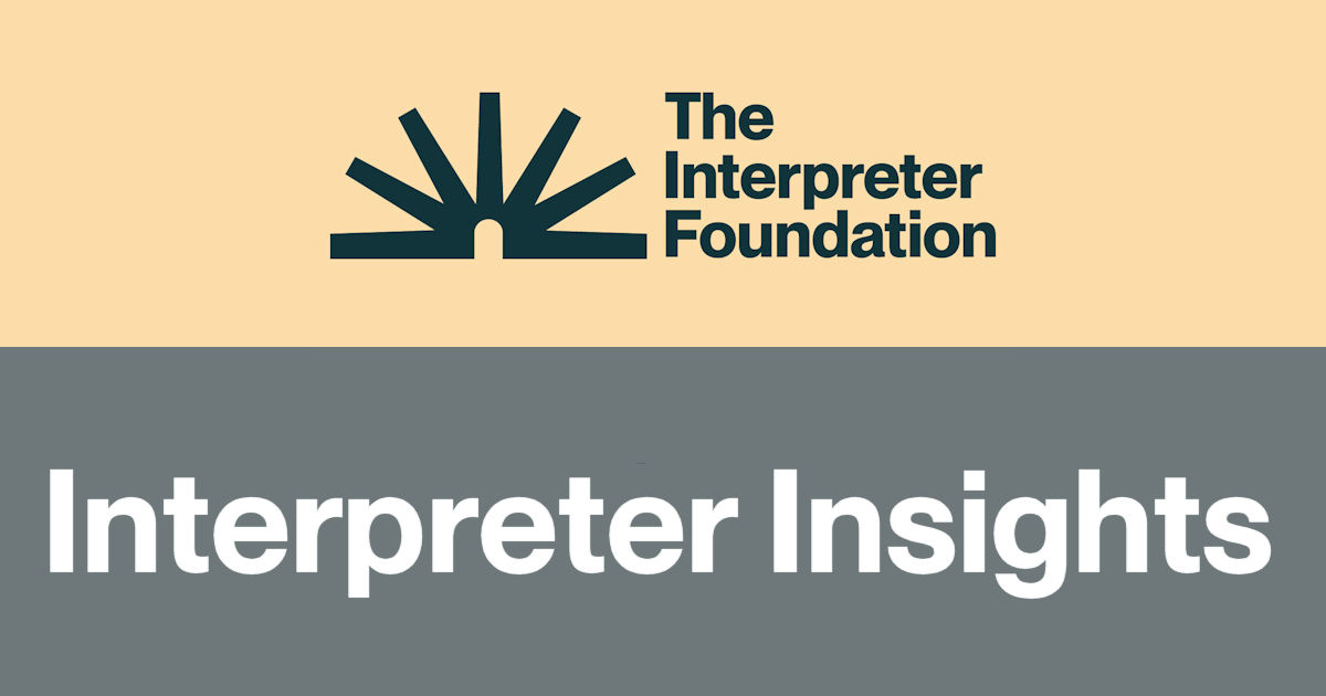 Interpreter Foundation tweet media