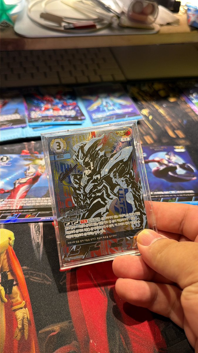 평택 카드빌리지 ex컵에서 1승 2패하고 참가팩 아니 난 한박스 구매했는데 거기서 나왔다
24년도 오메가 유알 이후 오랜만 ㅠㅠㅠ
역시이게 울카에 매력인가 보다!!!! ㅠ
#츠부라야 #울트라맨카드게임 #울트라맨 #재창해주세요 #울트라맨Z