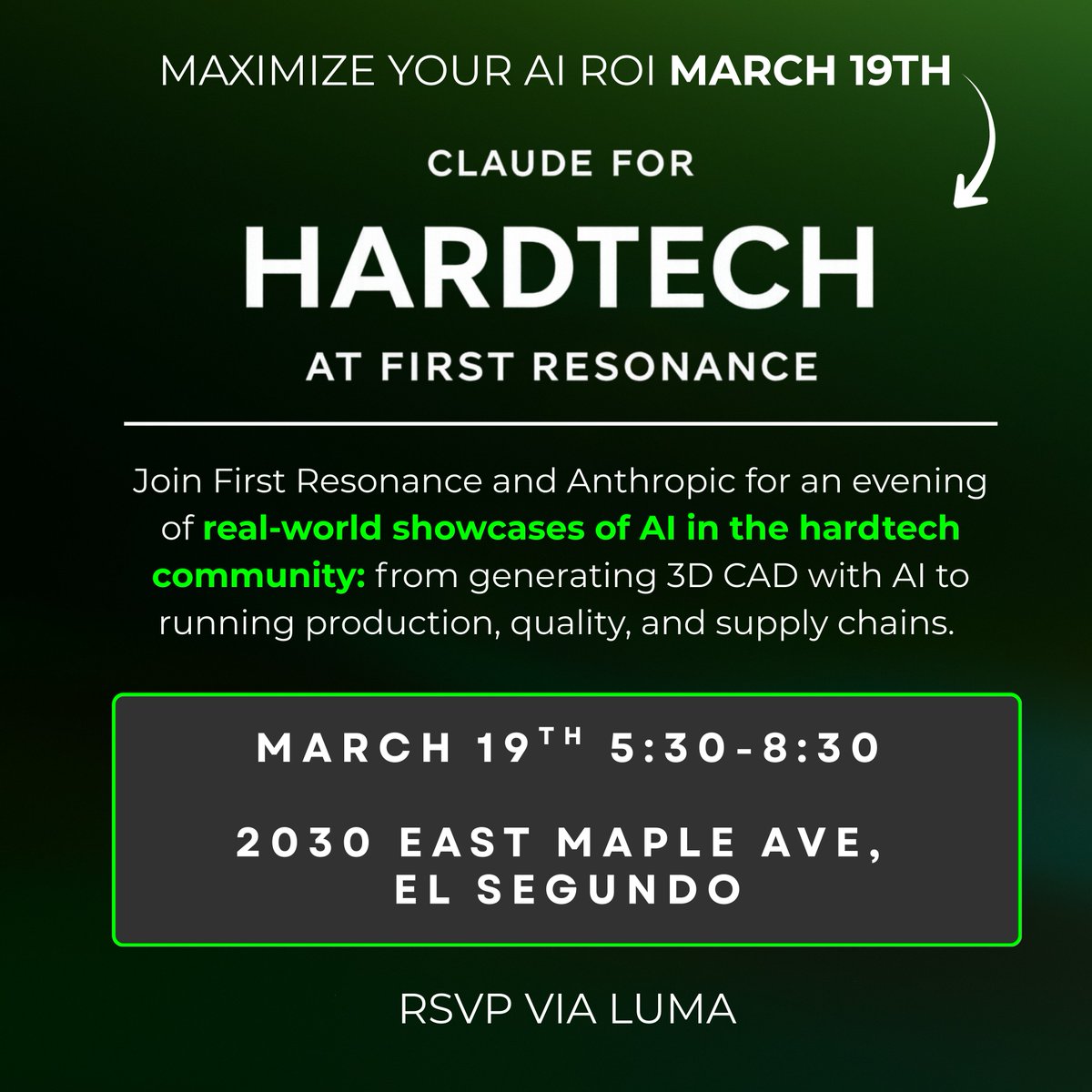 First Resonance tweet media