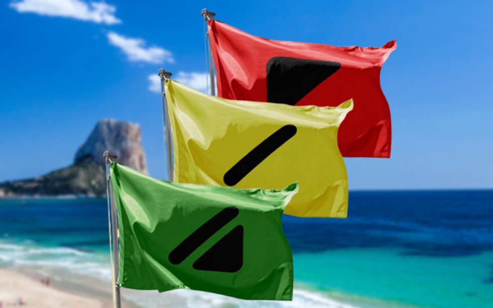ChanodelaNuez's tweet photo. Propuesta a @CarolinaDarias y @aytolpgc @LasCanteras  adaptar las banderas de las playas del municipio al código inclusivo universal de colorADD. Hay 350 mill. de daltónicos en el mundo (1 de cada 12 hombres y 1 de cada 200 mujeres) la adaptación inclusiva es fácil y económica. https://t.co/3tSN9YyCvs