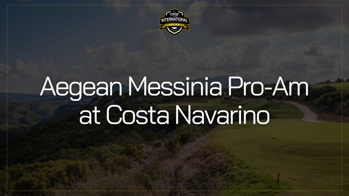 CPG - Confederation of Professional Golf tweet media