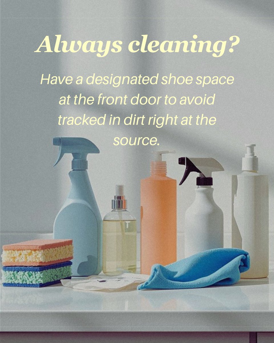 KeitTeam's tweet image. Tired of cleaning all the time? 

Try this tip!

#cleaningtips #cleanhouse #cleaninghacks #cleanhome