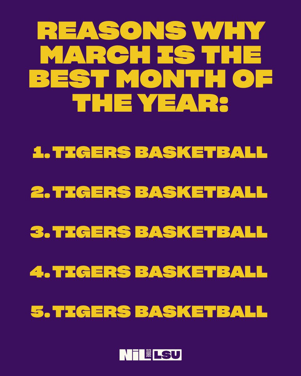 LSU NIL Store tweet media