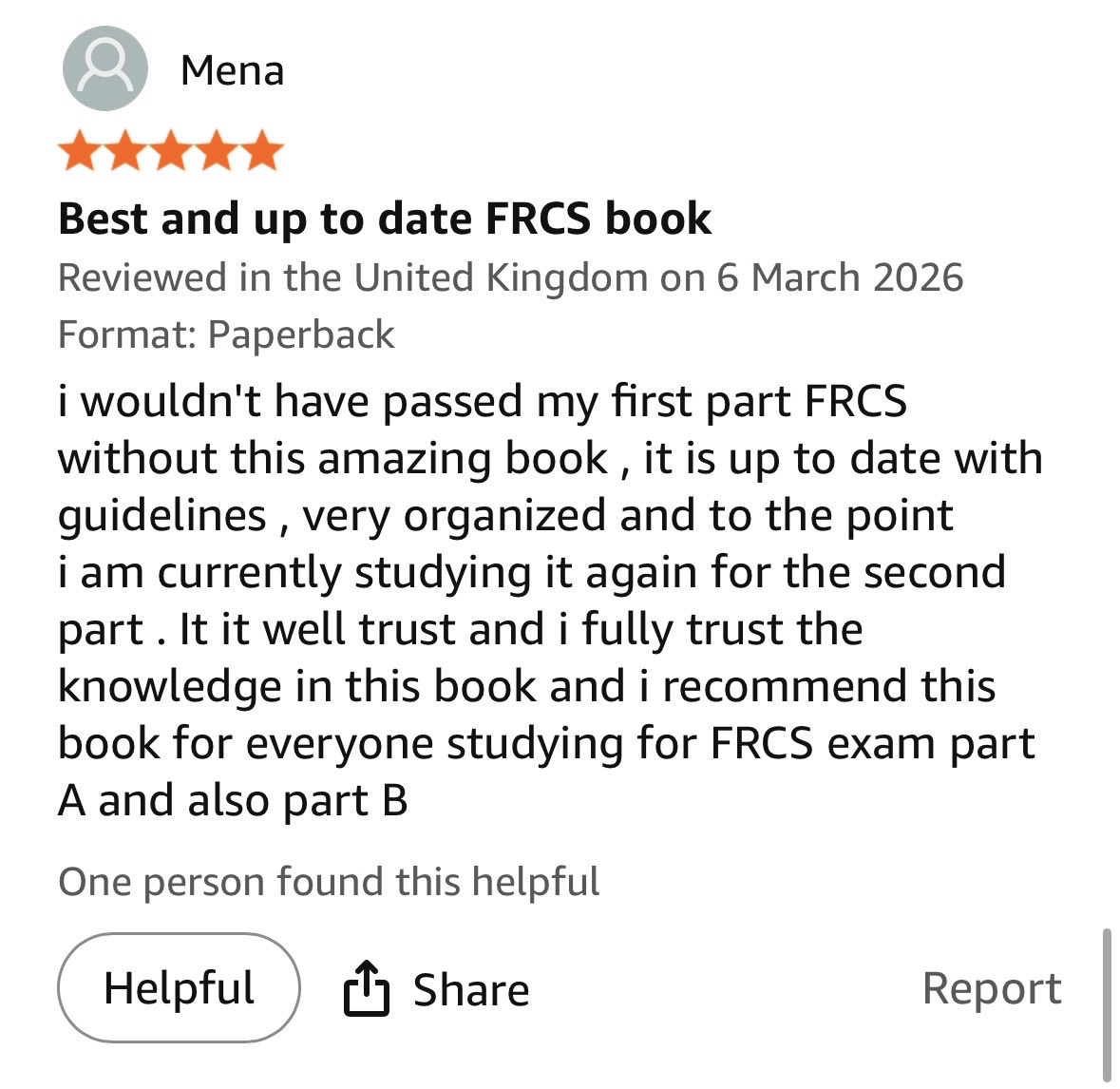 alasmar's tweet photo. Amazing reviews on Amazon 
FRCS general surgery - Essential revision notes 
https://t.co/rWbsvuNIs7 https://t.co/8Rv6Dkkgip
