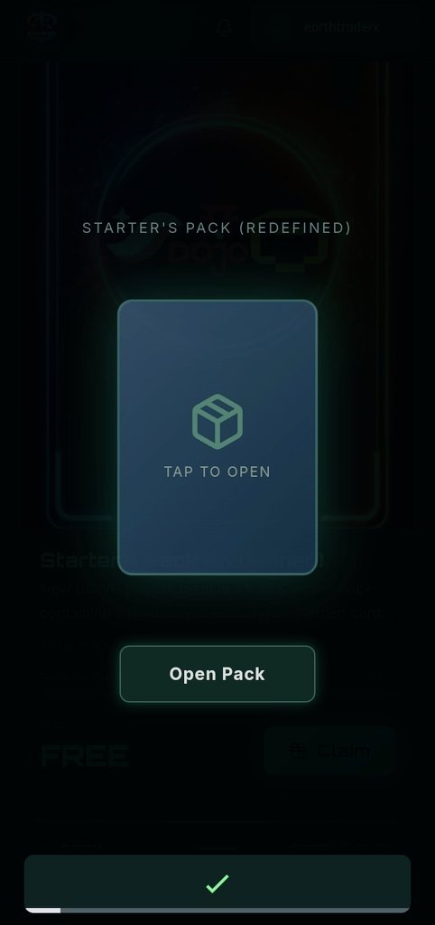 cryptocardwarx's tweet photo. CCWG v0 just hit: Game Jam VIII x Starknet Redefined!

Starter Pack = 0 $STRK
Zero Sepolia wallet needed

Heroic journeys start FREE on Starknet ⚔️ Dojo + Cartridge magic
Claim yours &amp; battle! 😈

#CCWG #Starknet $STRK https://t.co/ZawrkEYooq