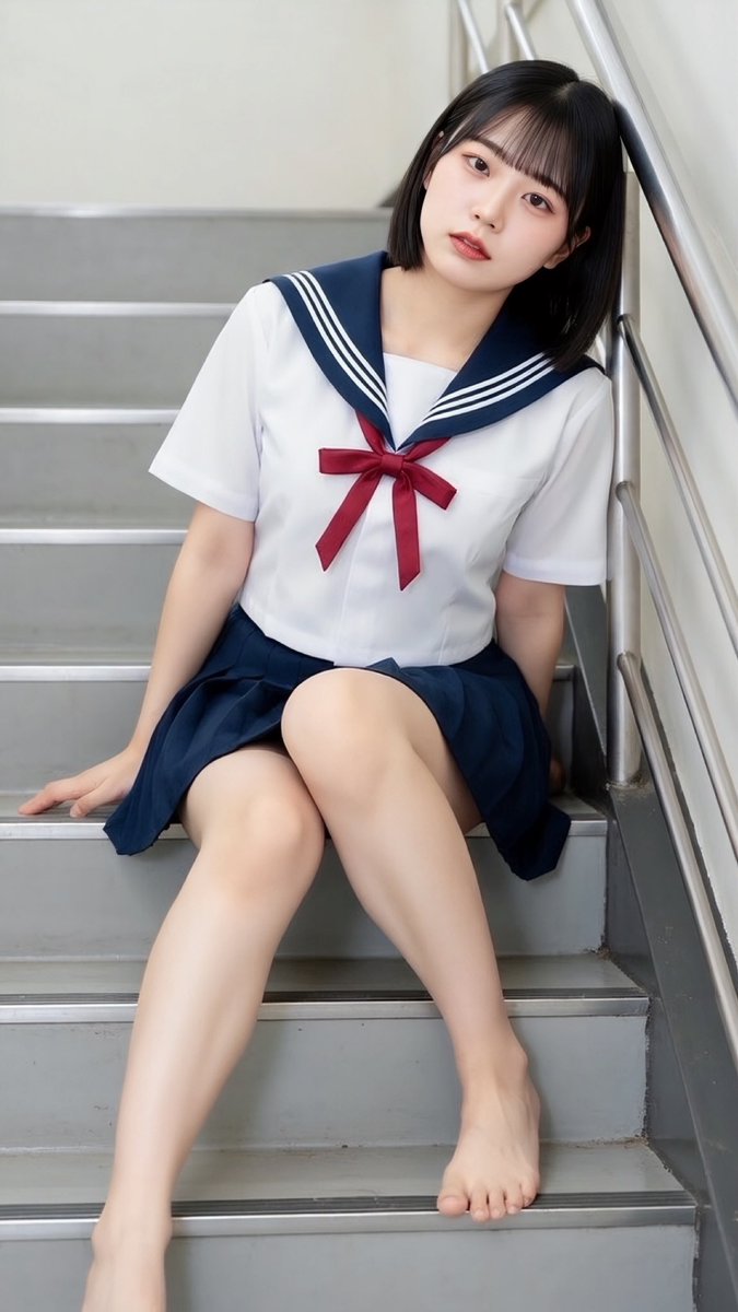 utakatagram's tweet photo. こっちもお気に入り。

#AIart #黒髪ボブ #SFW https://t.co/nC4PpjO6Rz