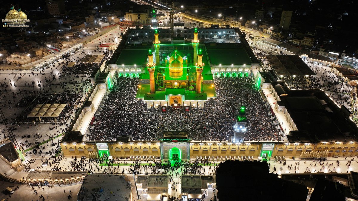 kadhimain's tweet photo. Spiritual atmospheres of the Eve of the twenty-third of Holy Ramadan (#Laylatul_Qadr) from Imamain Kadhimain (PBUT) Holy Shrine.

ليلة الثالث والعشرين من شهر رمضان المبارك #ليلة_القدر من رحاب الصحن الكاظمي الشريف

Fri, 13 March 2026/ 23– Ramadan Month, 1447
#kadhimain_holy_shrine https://t.co/pgxyFboRYf