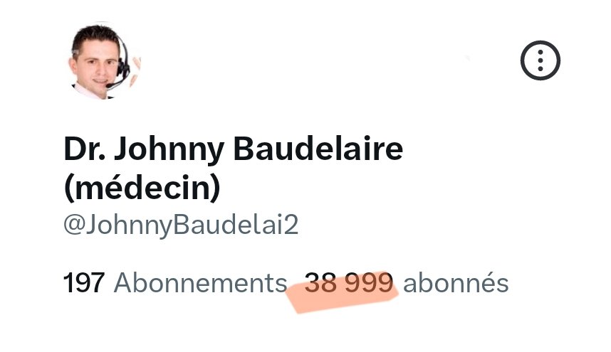 Dr. Johnny Baudelaire (médecin) tweet media