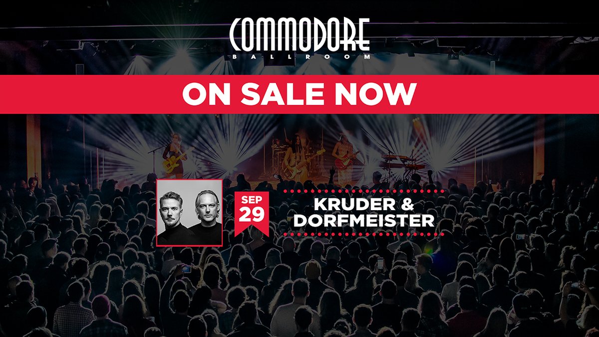 Commodore Ballroom tweet media